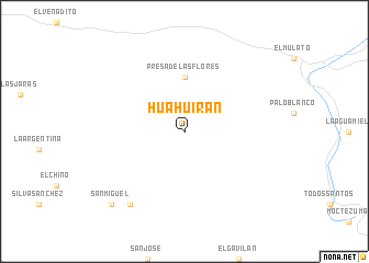 map of Huahuirán