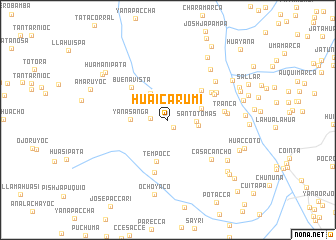 map of Huaicarumi