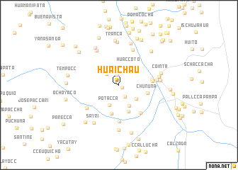 map of Huaichau
