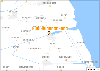map of Huaihai Nongchang