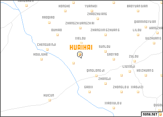 map of Huaihai