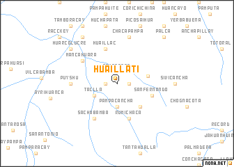 map of Huaillati