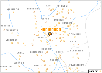 map of Huairanga