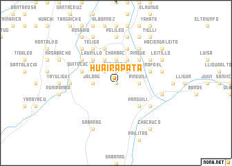 map of Huairapata