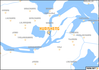 map of Huaisheng