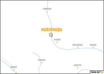 map of Huaishuqu