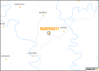 map of Huaishuyi