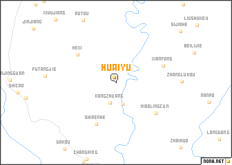 map of Huaiyu