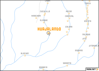 map of Huajalando