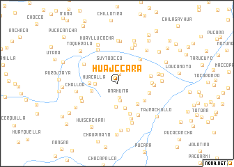 map of Huajccara