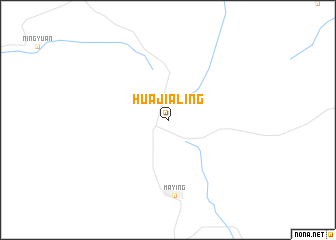 map of Huajialing