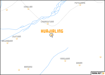 map of Huajialing