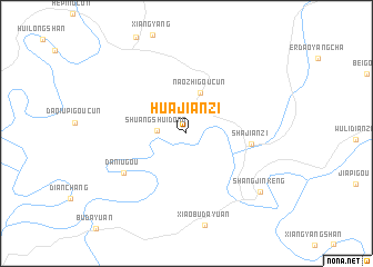 map of Huajianzi