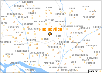 map of Huajiayuan