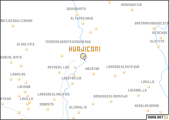 map of Huajicori