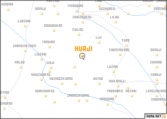 map of Huaji