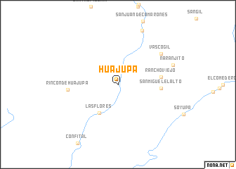 map of Huajupa