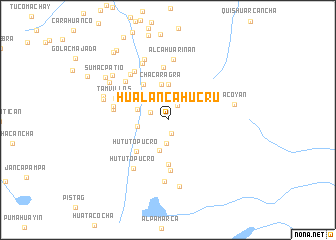 map of Hualanca Hucru