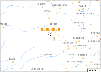 map of Hualanga