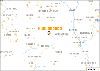 map of Hualapampa