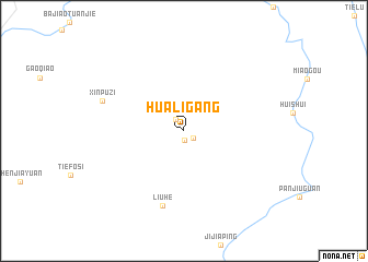 map of Hualigang