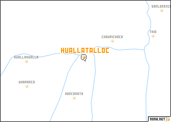 map of Huallatalloc