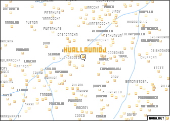 map of Huallaunioj