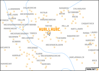 map of Huallhuac