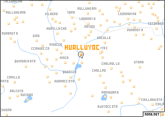 map of Hualluyoc