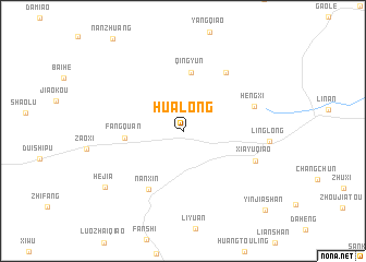 map of Hualong