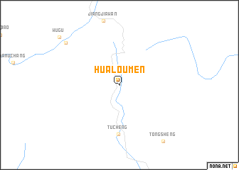 map of Hualoumen
