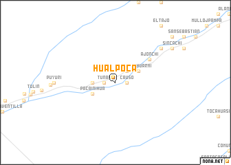 map of Hualpoca