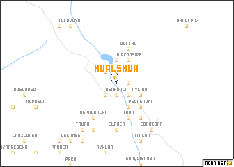 map of Hualshua