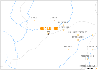 map of Hualumba