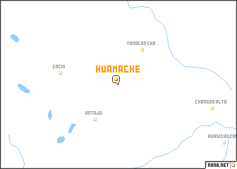 map of Huamache