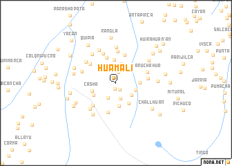 map of Huamali