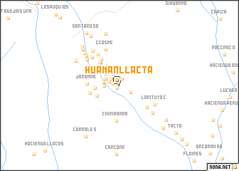 map of Huamanllacta