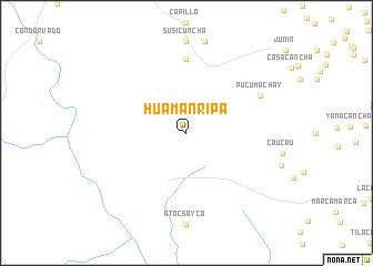 map of Huamanripa