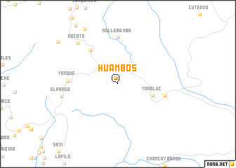 map of Huambos