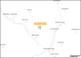 map of Huamiao