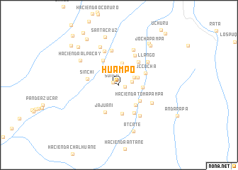 map of Huampo