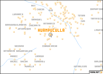 map of Huampuculla