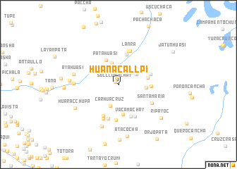 map of Huanacallpi