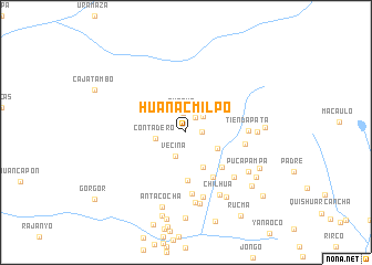 map of Huanacmilpo