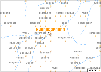 map of Huanacopampa