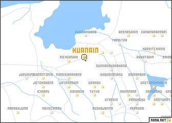 map of Huanáin