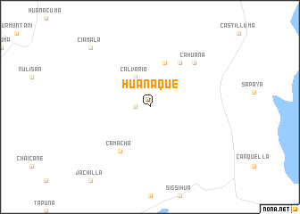 map of Huanaque