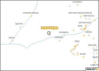 map of Huanaqui