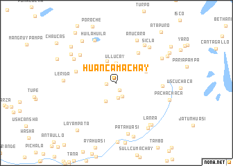 map of Huancamachay