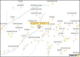 map of Huancamayo